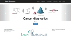 Desktop Screenshot of lariatbio.com